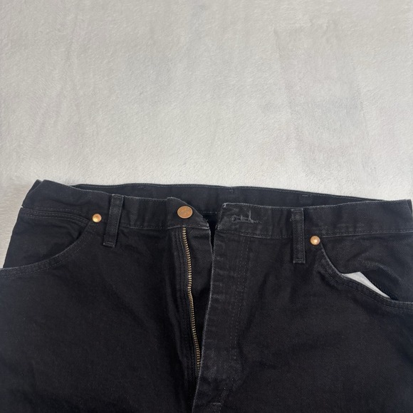 Wrangler 1013MWZWK Black Jeans Denim Men's Waist 36" x 36" Inseam - Picture 2 of 8